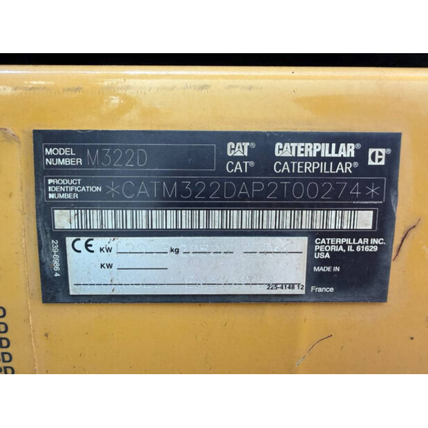 2014 كاتربيلر M322D-48945883