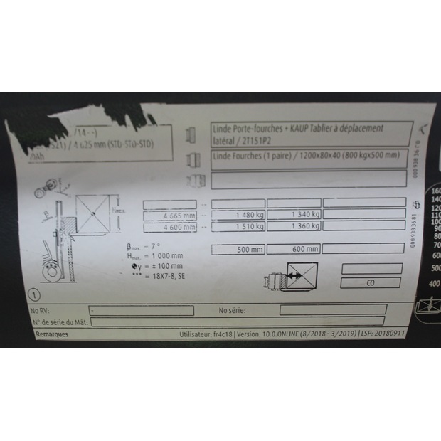 2018 Linde E16C-02-48950790