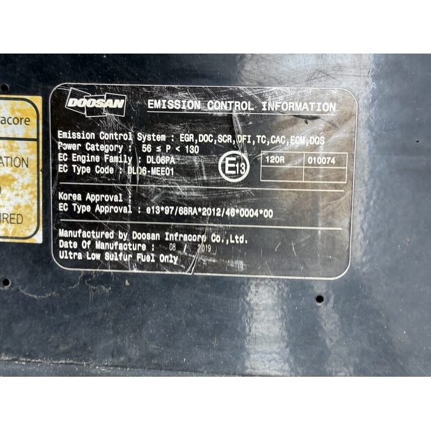 2021 Doosan DX225LC-5-48952090