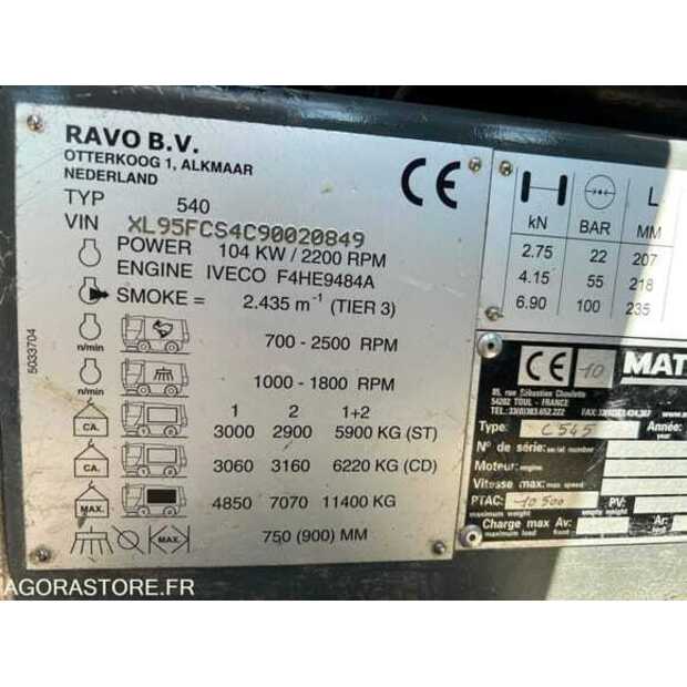 2010 MATHIEU RAVO COMPACT 545-48953115