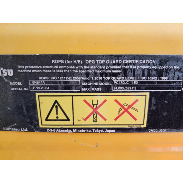 2023 Komatsu PC170LC-11-48958388