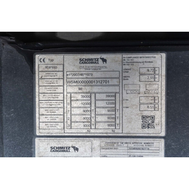 2019 Schmitz Cargobull SCB-S3D-48959325