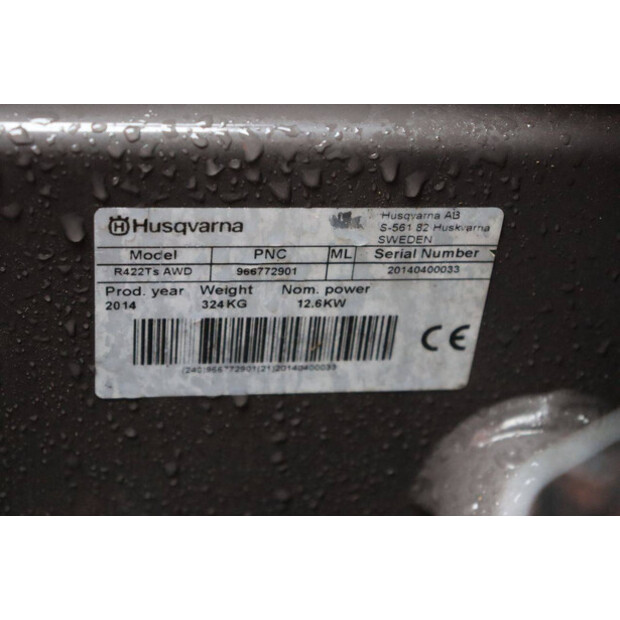 2014 Husqvarna R422TS-48961807
