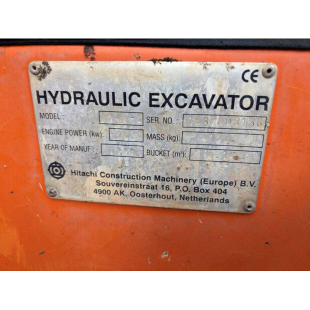 1998 Hitachi EX40-2-48961858