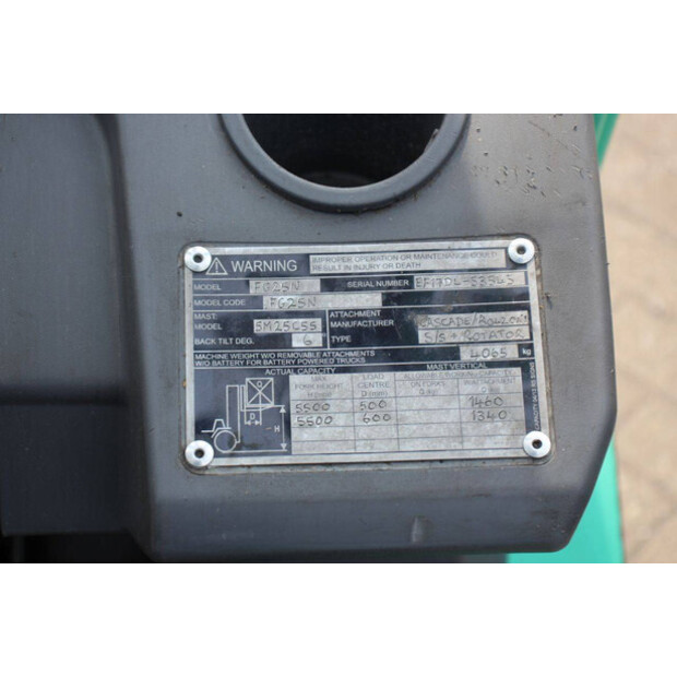 2013 MITSUBISHI FG25N-48963959