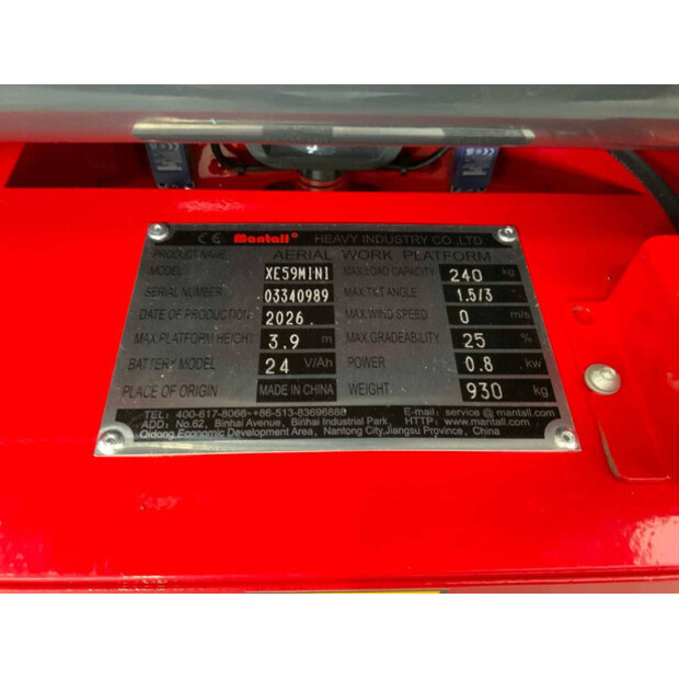 2026 Mantall XE59MINI-48964771