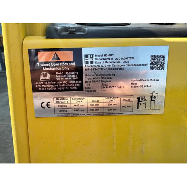 2025 Hyster H3.0-48966146