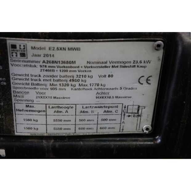 2014 هايستر E2.5XN MWB-48966495