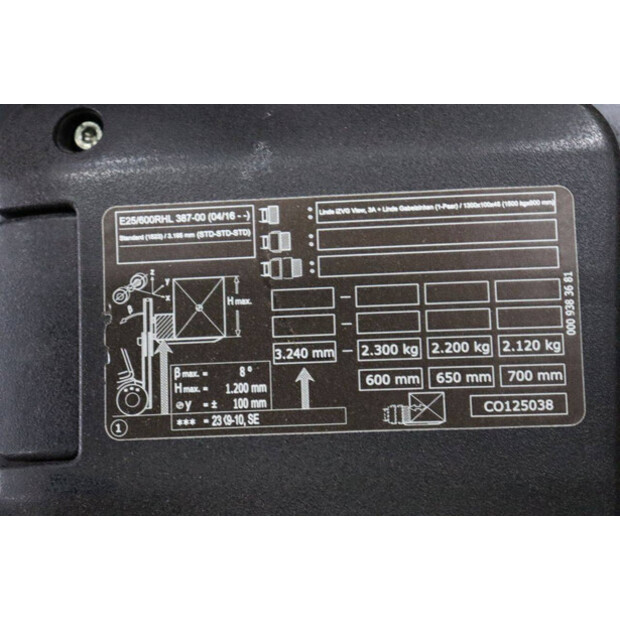 2018 Linde E25FCFC-01/600-48966608