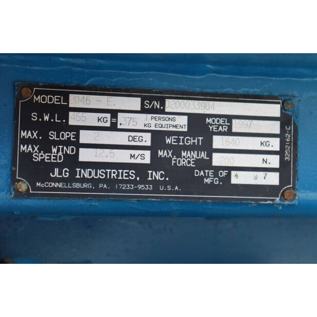 1997 JLG 2046-E-48966757