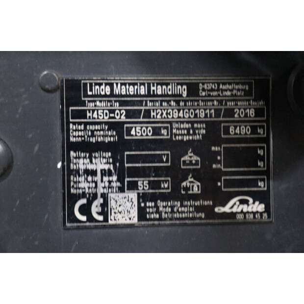 2016 ليندي H45D-02-48966823