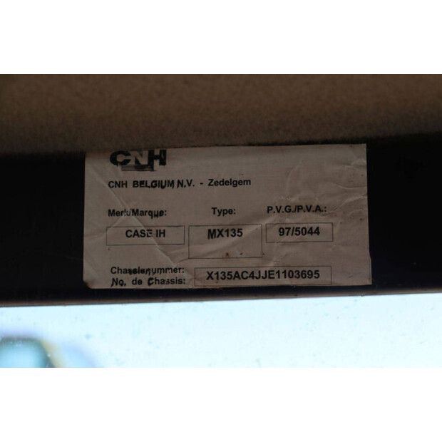 2002 CASE IH MX135-48968208