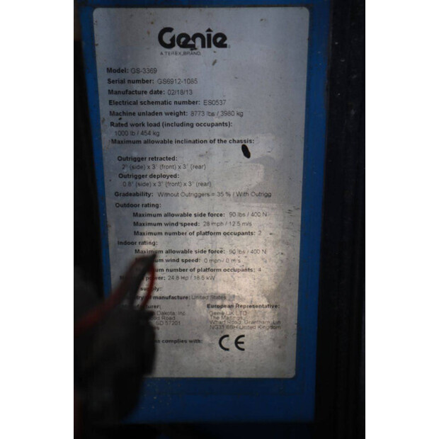 2013 Genie GS-3369-48968260