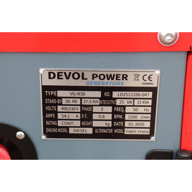 2026 Devol Power VG-R30-48968435
