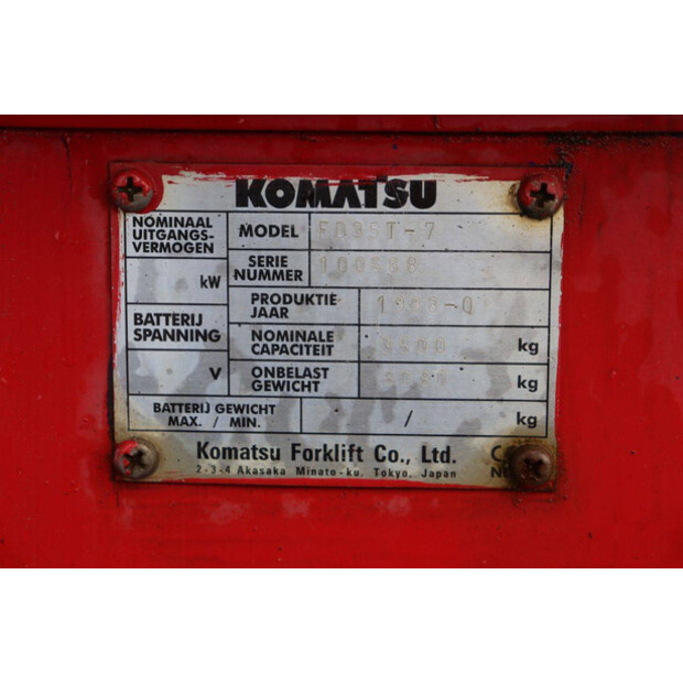 1998 Komatsu FD35T-7-48969412
