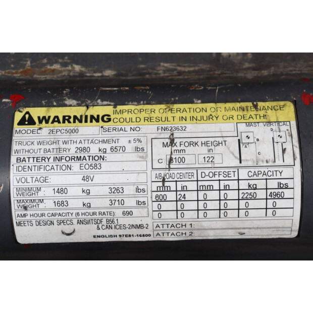 Caterpillar 2EP5000-48970199