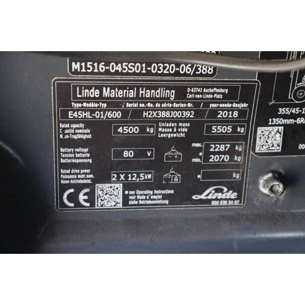 2018 ليندي E45HL-01/600-48970327