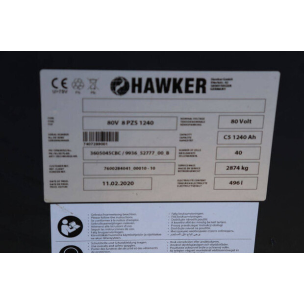 2020 Linde E70-01-48970370