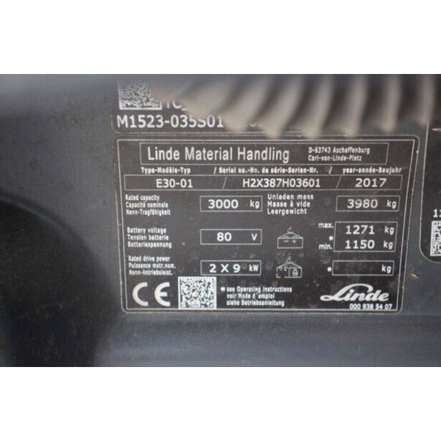2017 Linde E30-01-48970765