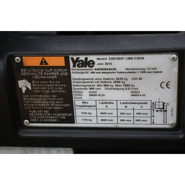 2015 Yale ERP20VF-48970852