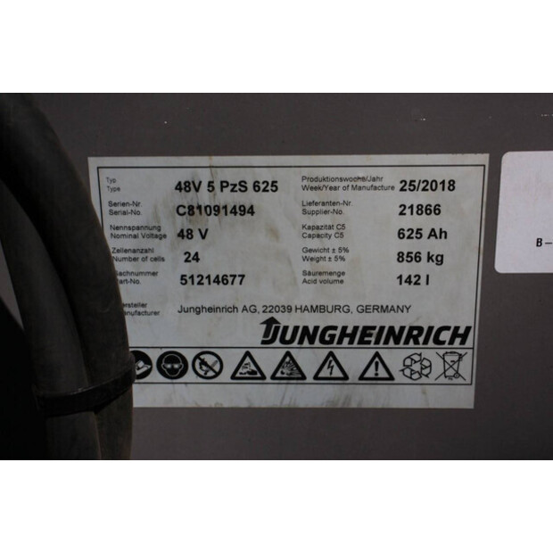 2018 Jungheinrich EFG 216K-48971143