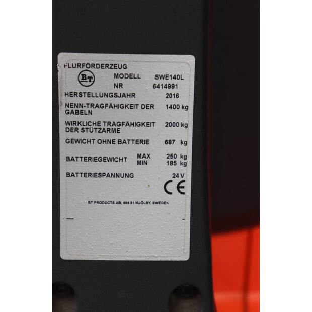 2016 BT SWE140L-48971871