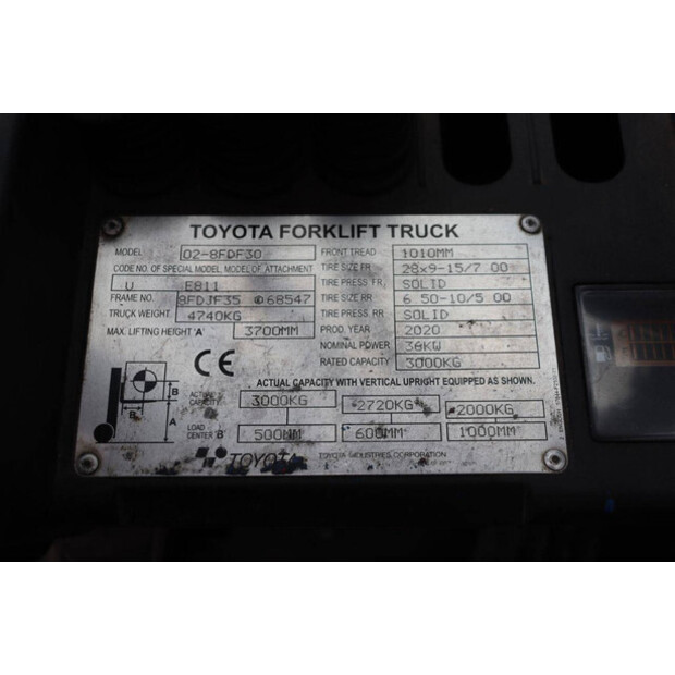 2020 Toyota 02-8FDF30-48972439