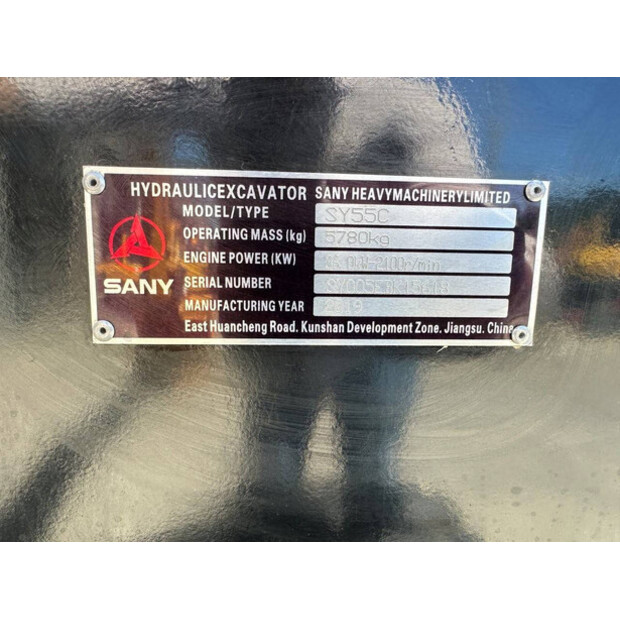 2019 Sany SY55C-48974812