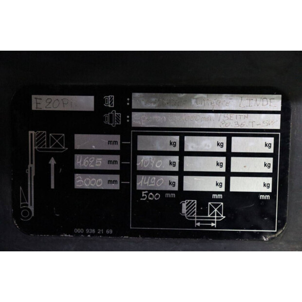 2018 Fenwick-Linde E20PH-02-48975774