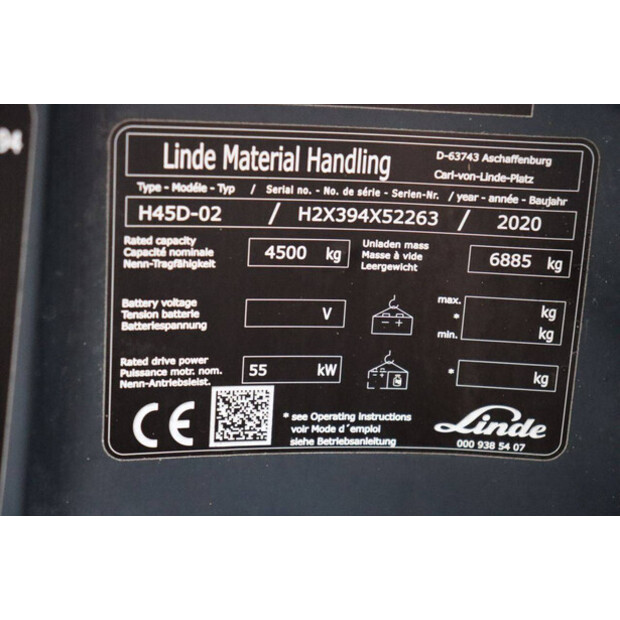 2020 ليندي H45D-02-48976872