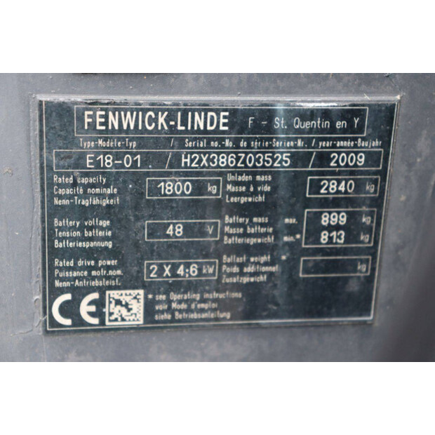 2009 Fenwick-Linde E18-01-48977658