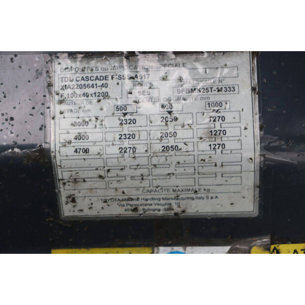 2023 Toyota 9FBMK25T-48977825