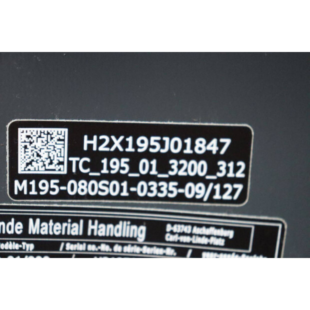 2018 Linde E80-01/900-48978409