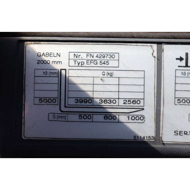 2012 Jungheinrich EFG545-48978718