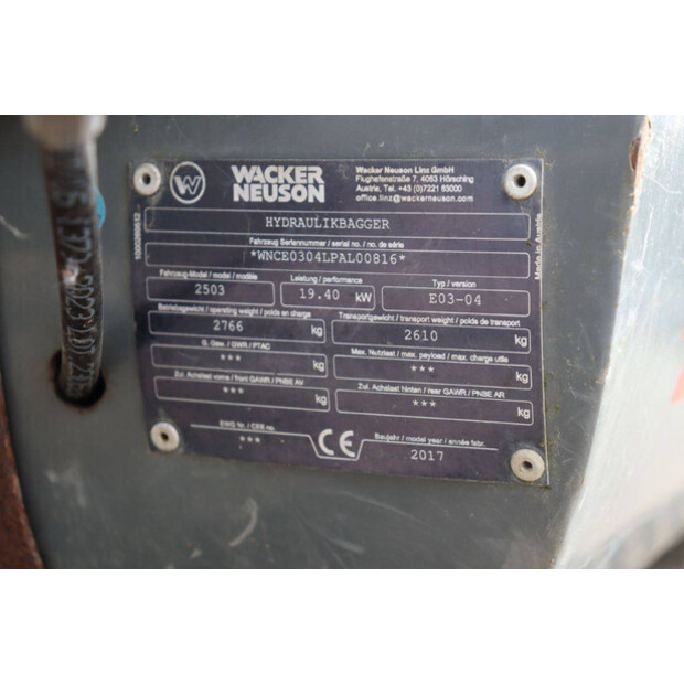 2017 Neuson 2503-48979174