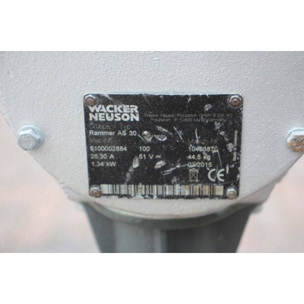 2015 Neuson Rammer AS 30-48980347