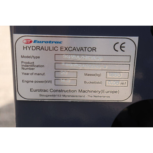 2020 Eurotrac SQ18A/HE18CP-48980459