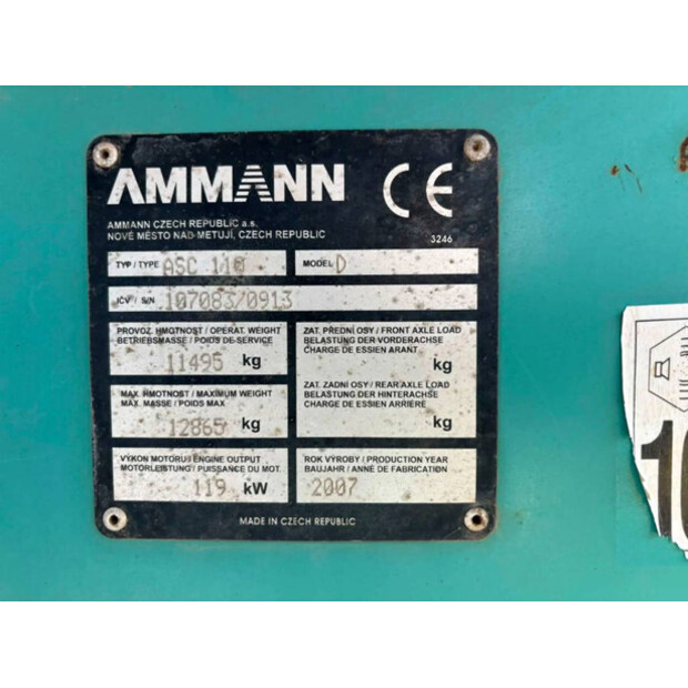 2007 AMMANN ASC110D-48983672