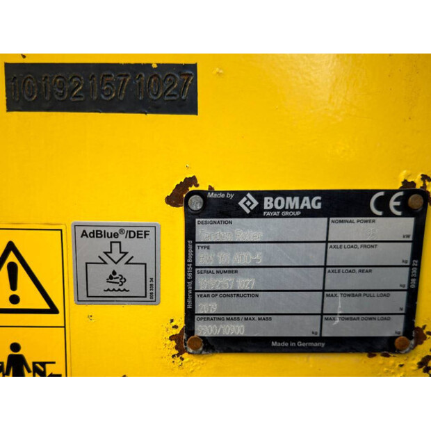 2019 BOMAG BW161ADO-5-48984177