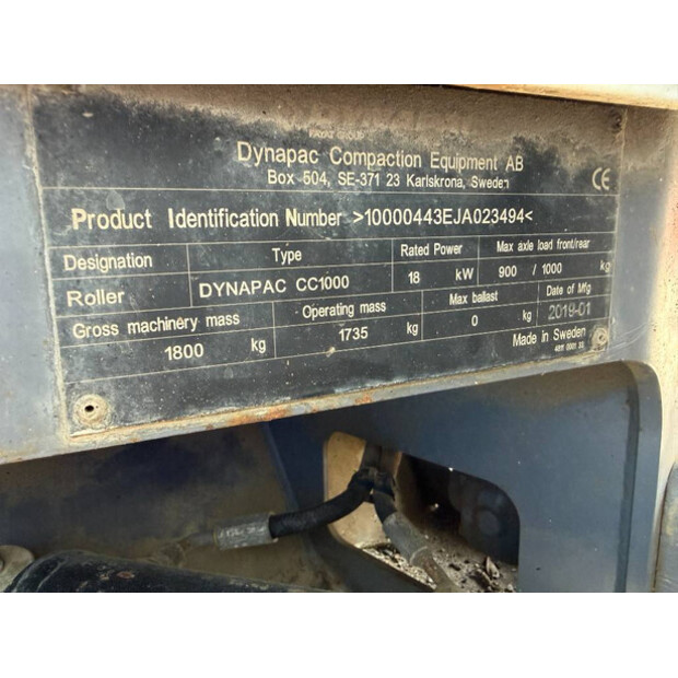 2019 DYNAPAC CC1000-48984311