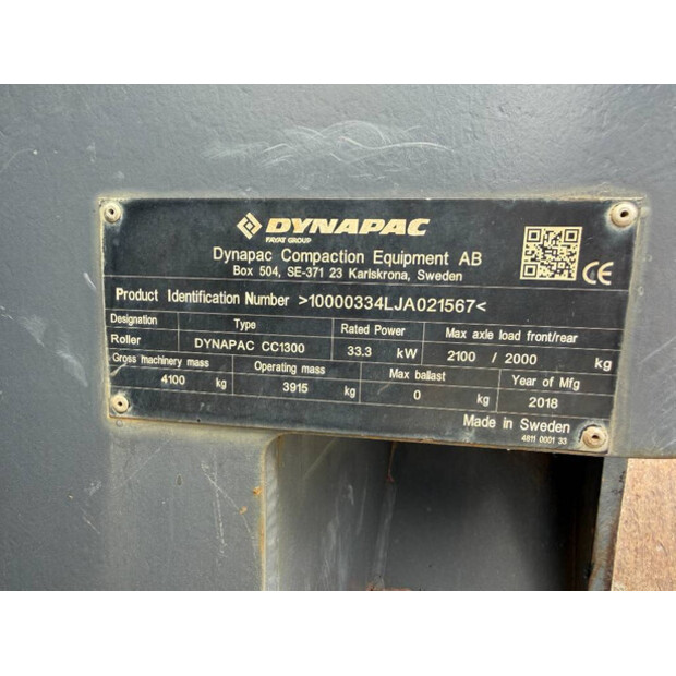 2018 DYNAPAC CC1300-48984445