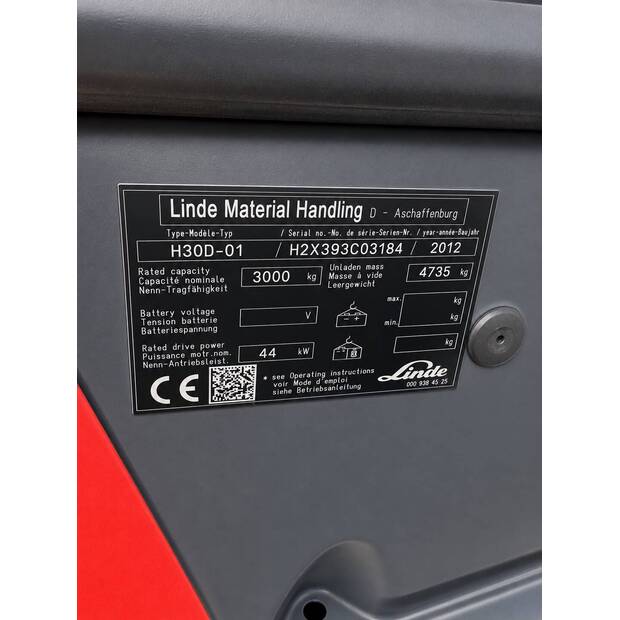 2012 Linde H30D-1-48987509