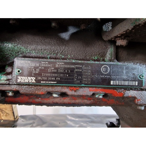 Volvo Engine (Industrial) TAD720VE-48997182