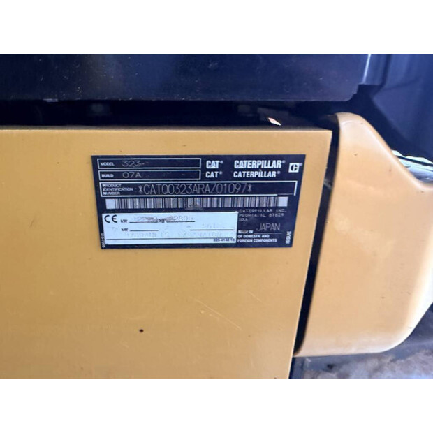 2018 Caterpillar 323-07A-49002746