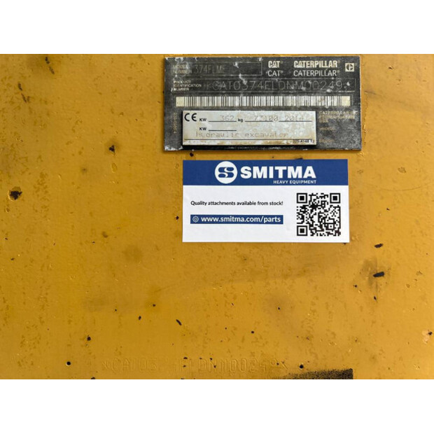 2014 Caterpillar 374FL ME-49003169