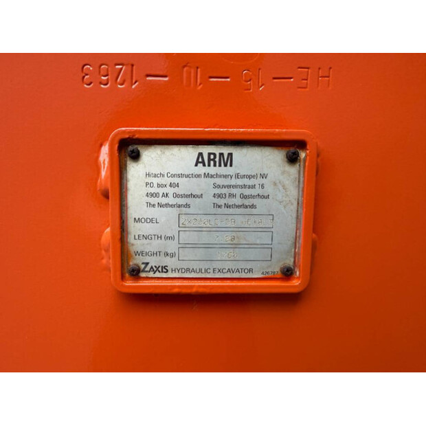 2016 Hitachi ZX250LC-5B-49003276