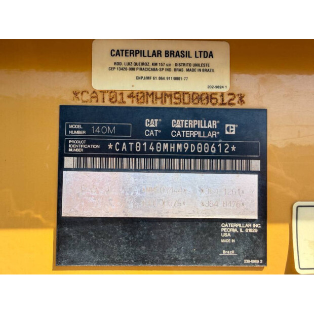 2011 Caterpillar 140 M 2-49003521