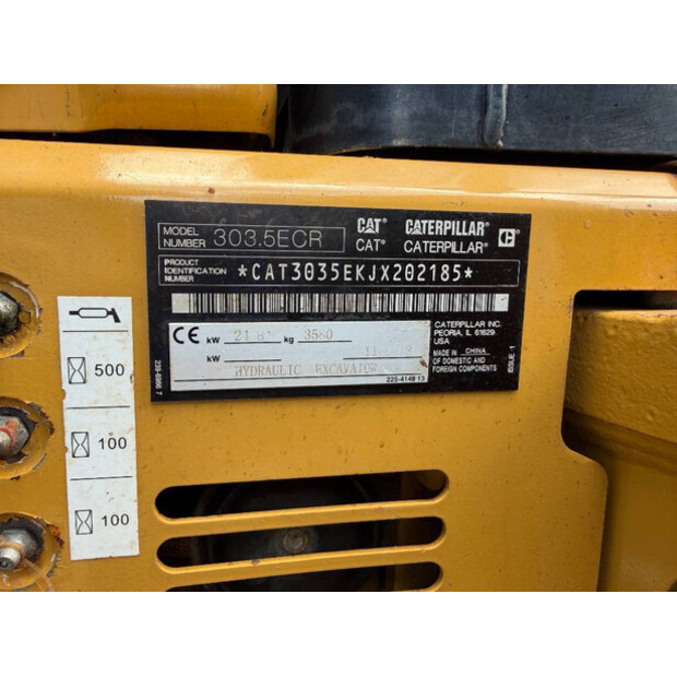 2018 Caterpillar 303.5E CR-49003884