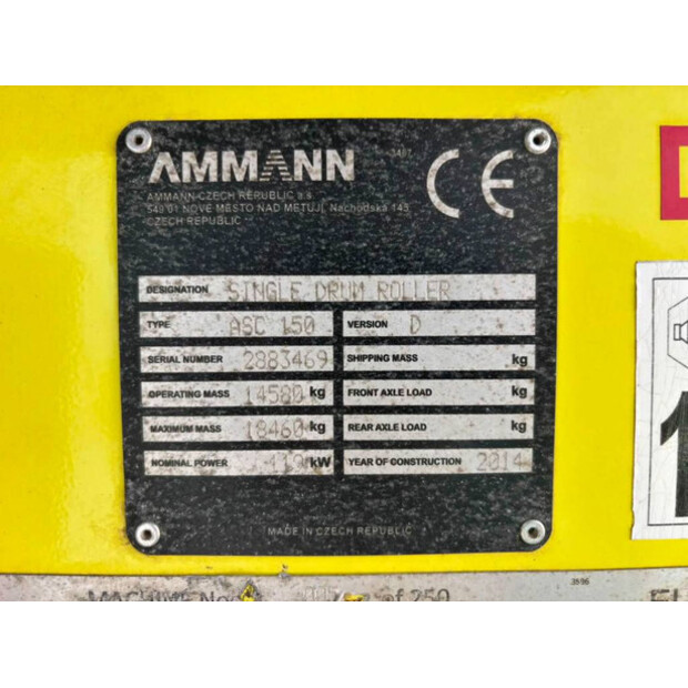 2014 AMMANN ASC150D-49004781