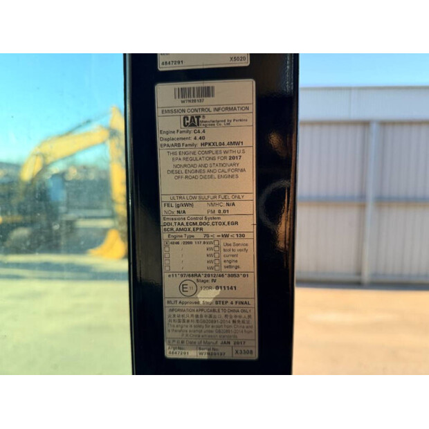 2017 كاتربيلر M315F-49005825